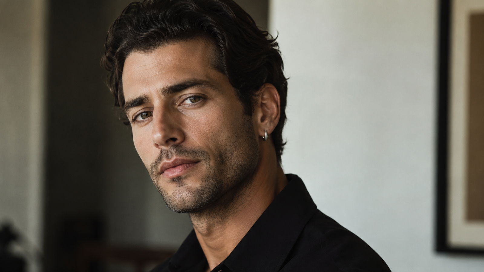 O brinco de prata masculino funciona em encontros sociais?